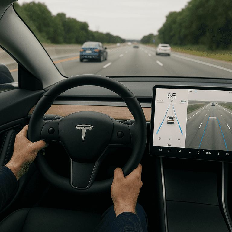 Jak działa autopilot w samochodach Tesli