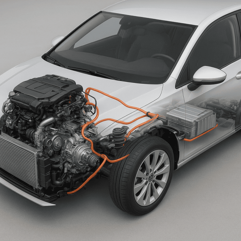 Jak działa system mild hybrid