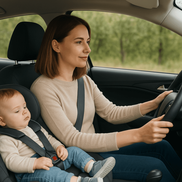 Jak bezpiecznie podróżować samochodem z dzieckiem