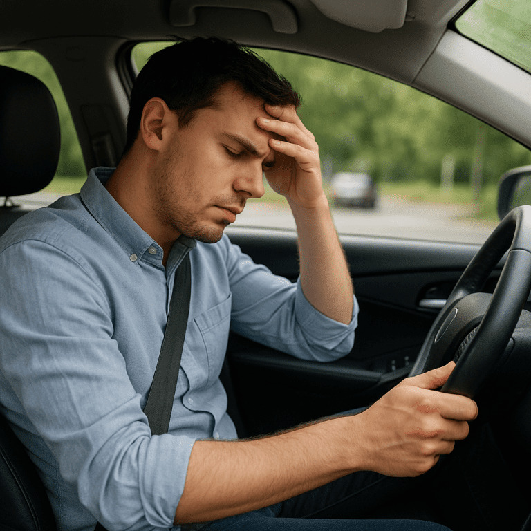 Najczęstsze błędy popełniane podczas jazdy autem