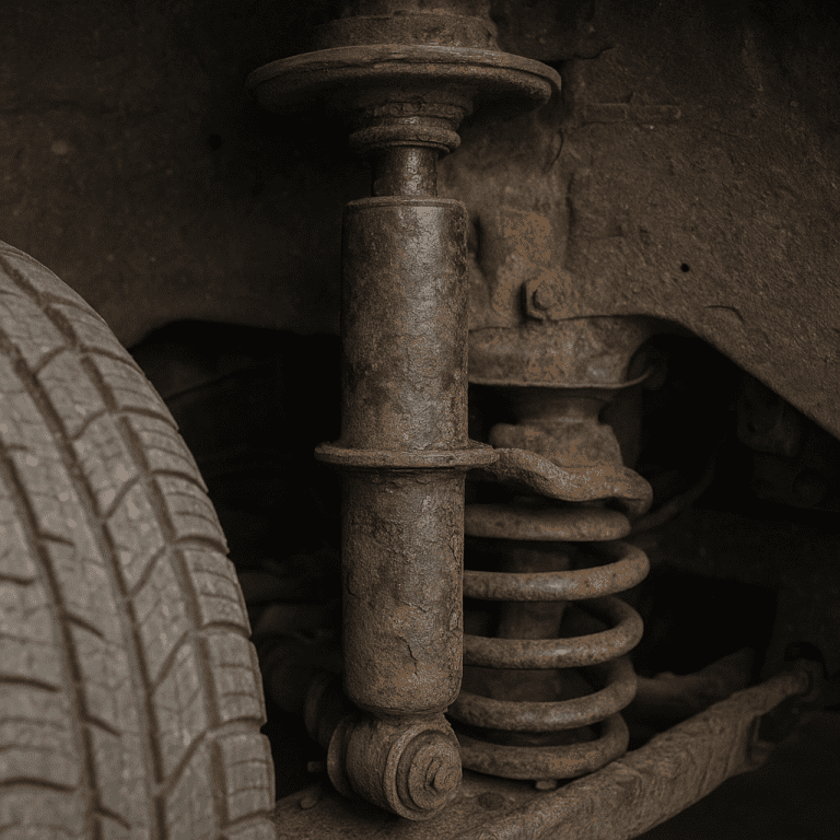 Jak rozpoznać zużyte amortyzatory