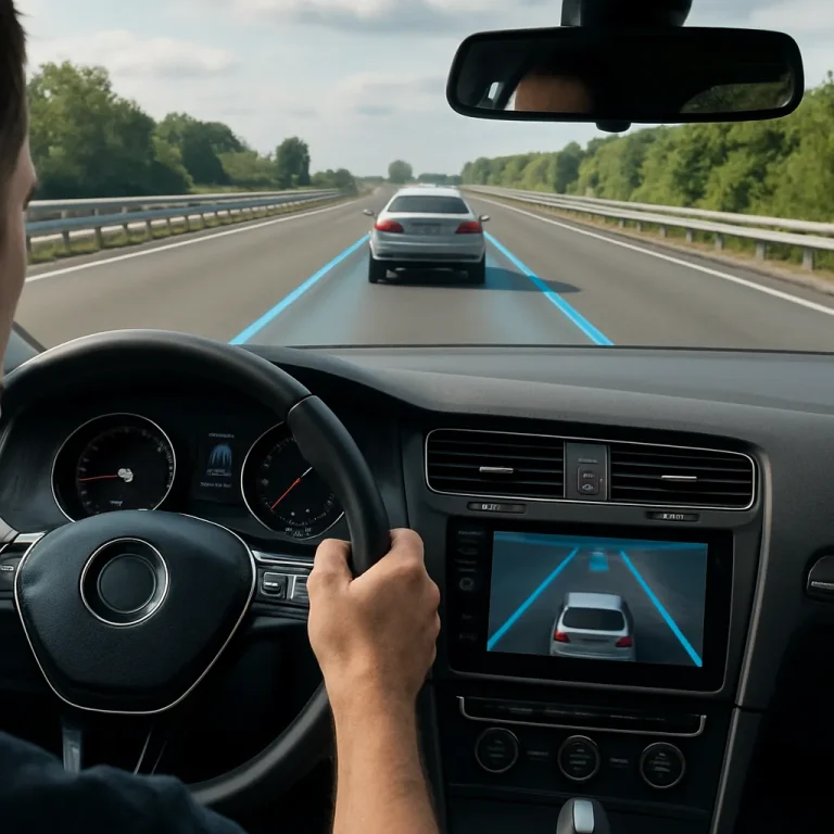 Jak działa system Lane Assist