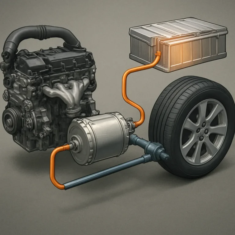 Jak działa napęd hybrydowy szeregowy
