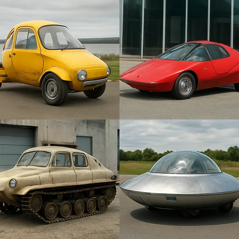 Najbardziej nietypowe projekty motoryzacyjne świata